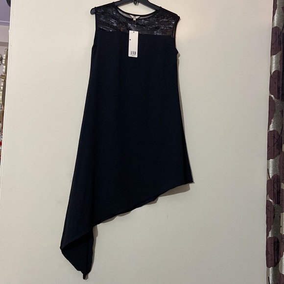 AND Party Wear Sequin Detailing Midi Dress - Picture 3 of 6